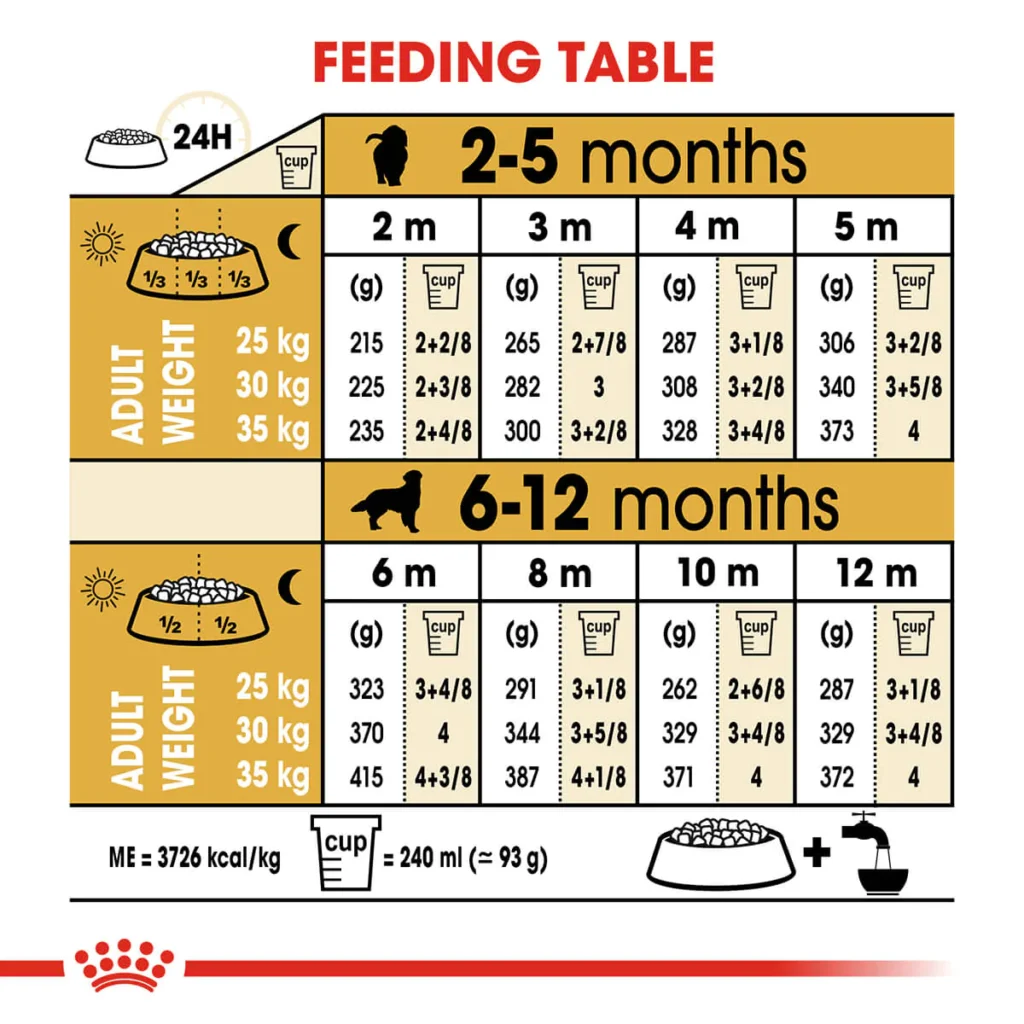 Portion Control Feeding Age and Weight