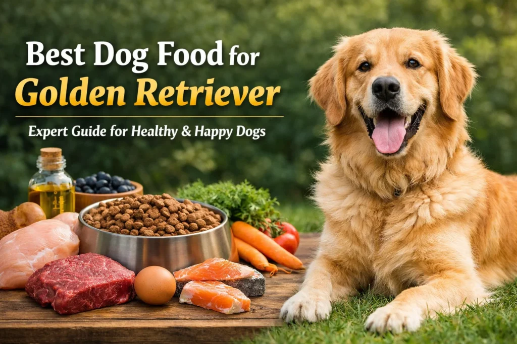 Best golden retriever puppy food