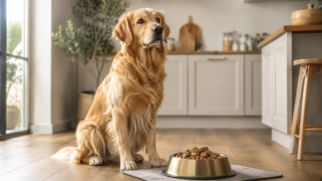 golden retriever food