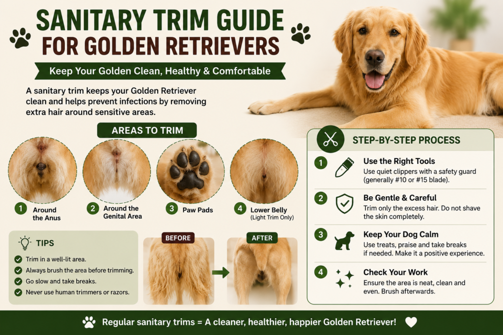 Golden Retriever Grooming