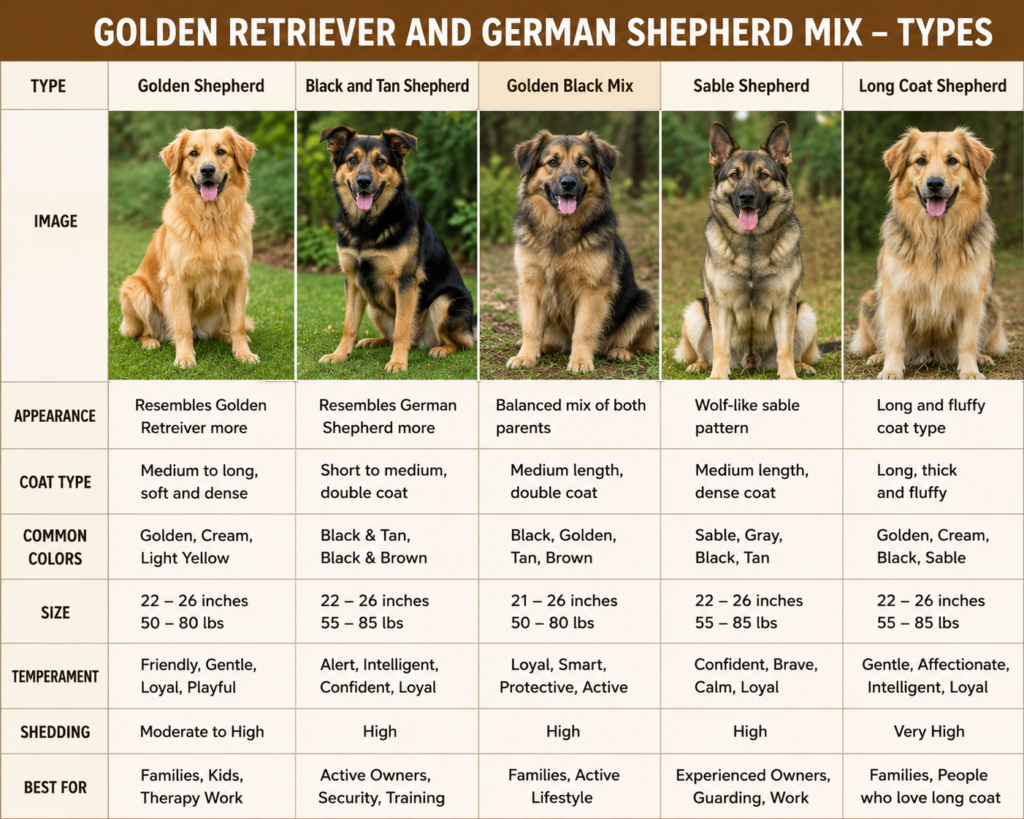  Golden Retriever and German Shepherd mix 