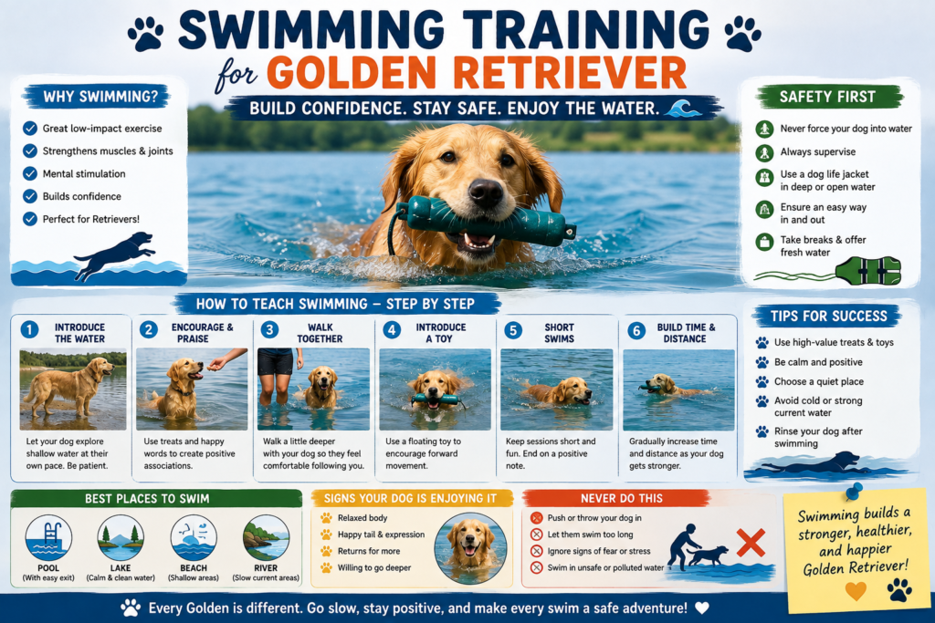 golden retriever training puppy