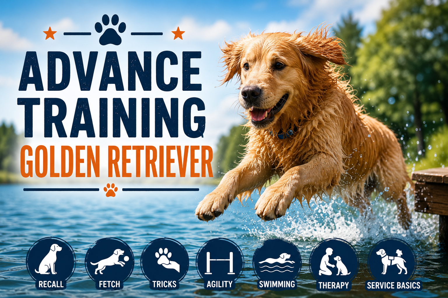 Advanced Training For a Golden Retriever: Complete Guide 2026