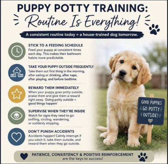 golden retriever potty training indoor