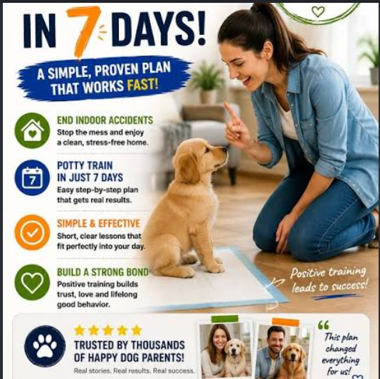 golden retriever potty training indoor